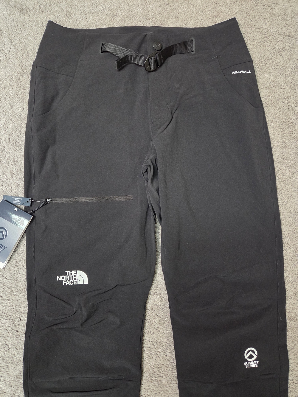The North Face Summit Series Women’s Black WindWall Softshell Windproof Pants 6